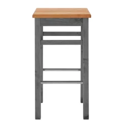 Massivholz Barhocker Candabria