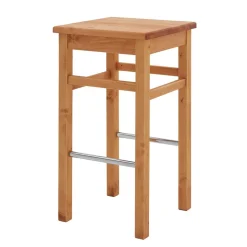Massivholz Barhocker Lienna
