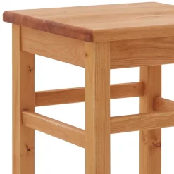 Massivholz Barhocker Lienna