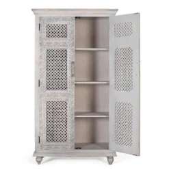 Massivholz Kleiderschrank Mocino