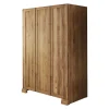Massivholz Kleiderschrank Sascora