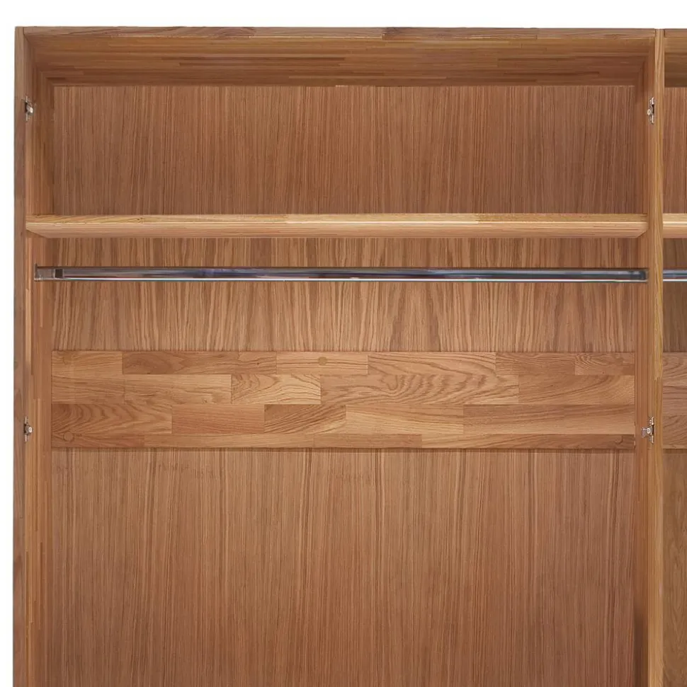Massivholz Kleiderschrank groß Snoba