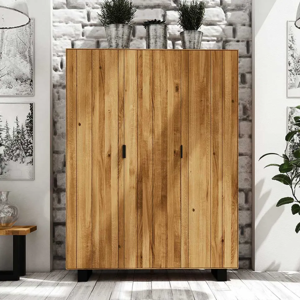 Massivholz Kleiderschrank Vaneri