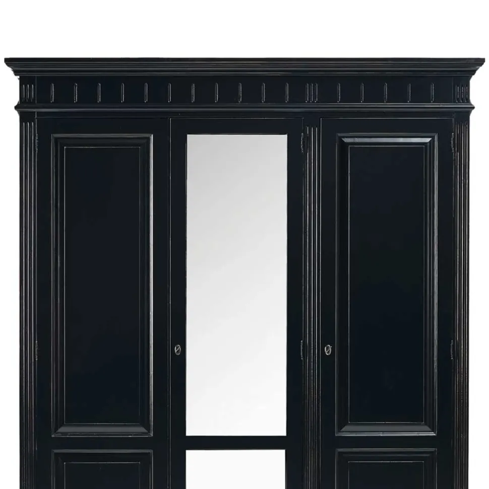Massivholz Kleiderschrank Rambano