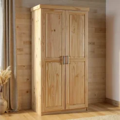 Massivholz-Kleiderschrank Classico