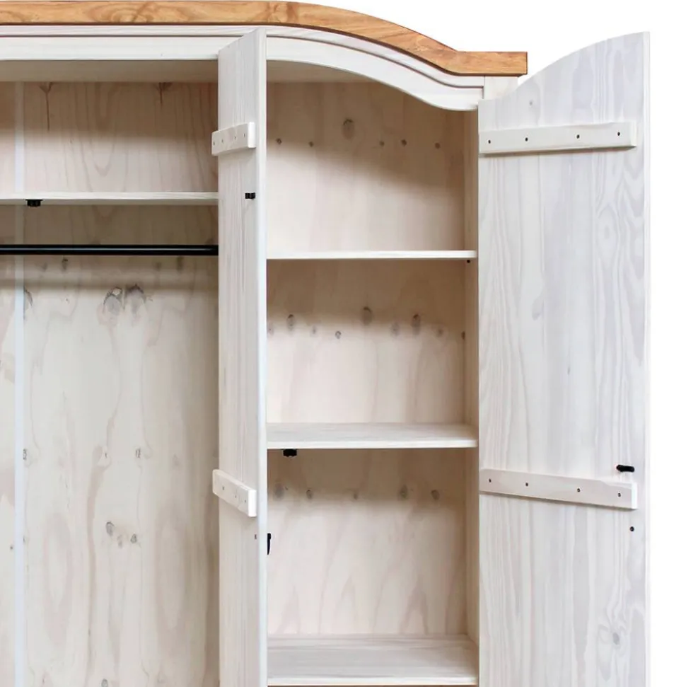 Massivholzkleiderschrank Blouno