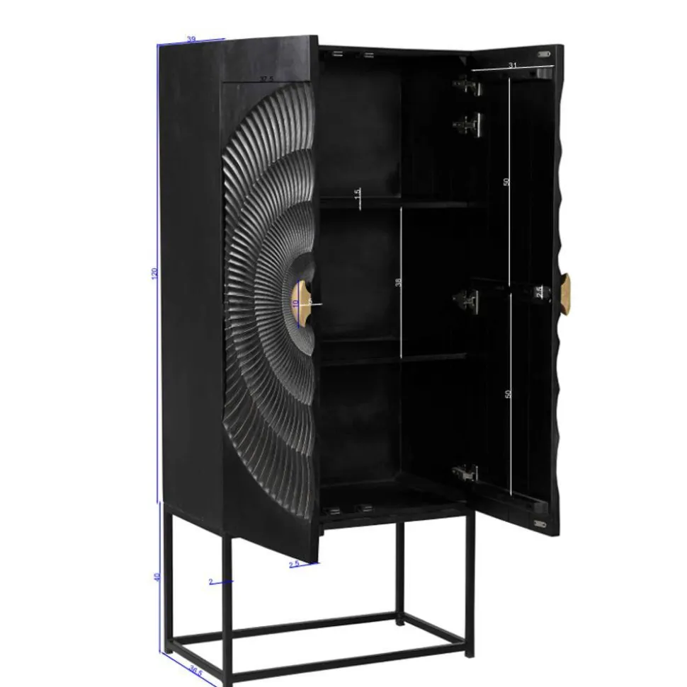 Massivholzschrank Mercana