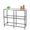 Metall und Glas Regal Entrega