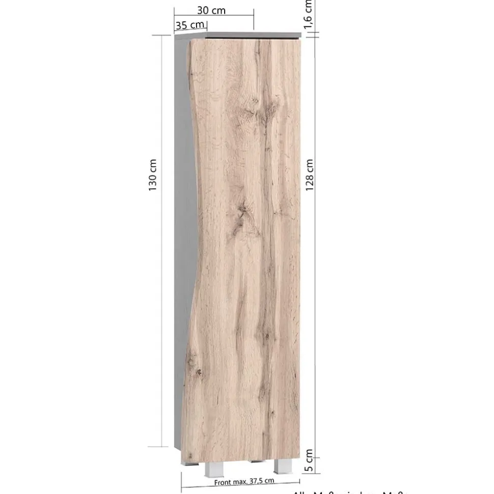 Midischrank Baumkantenoptik Eleon