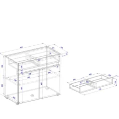 Moderne Kommode Rascian