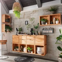 Moderne Modul Wohnwand Sanuel