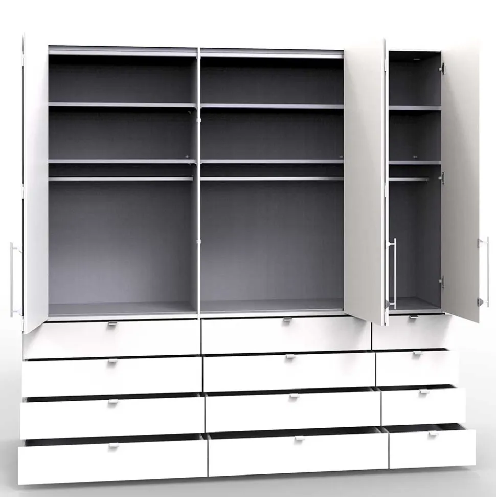 Moderner Falttürenschrank Grinzia