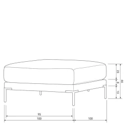 Modul Sofa Beige Imdyano