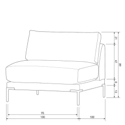 Modulare Couch Skaceto