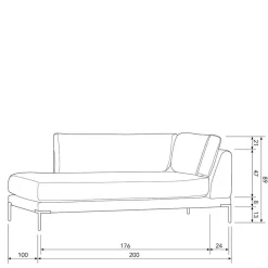 Modulares XL Sofa Skaceto