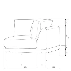 Modulsofa Dessina