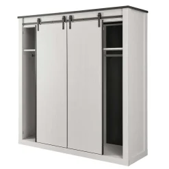 Pinie Weiß Schlafzimmer Set Dionada