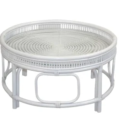 Rattan Couchtisch Millana