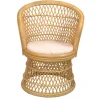 Retro Rattan Sessel Adendro