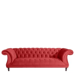 Rote Dreisitzer Couch Akper