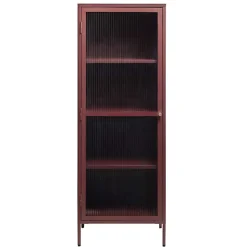 Rote Wohnzimmervitrine Arsizion
