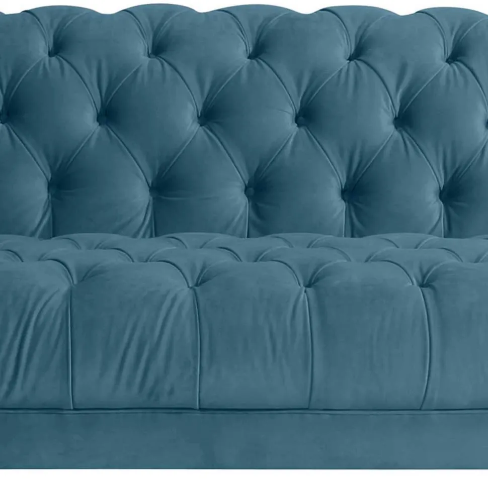 Samtvelours Couch Petrol Spiritov