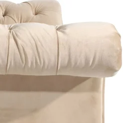 Samtvelours Sofa Segin
