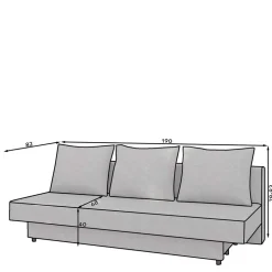 Schlafsofa Zytamos