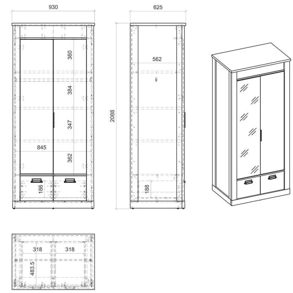 Schlafzimmer Set Studiana