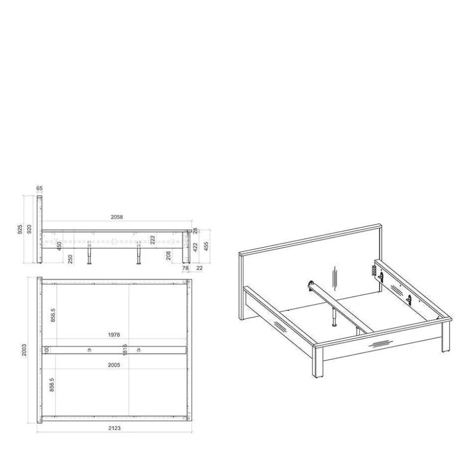 Schlafzimmer-Möbel Studiana