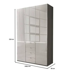 Schlafzimmerschrank bicolor Sanctos