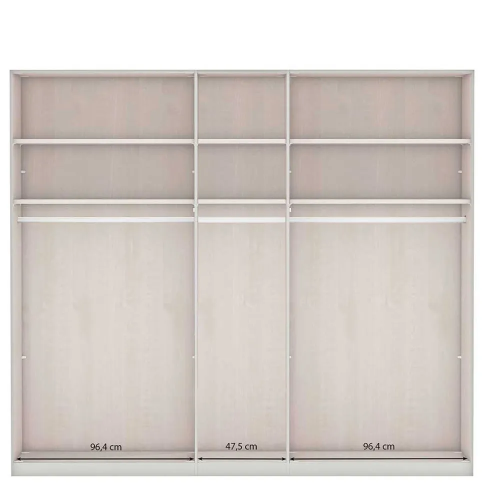 Schlafzimmerschrank 5-tuerig Saconso