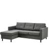 Schlichte Sofa Eckgarnitur Mook