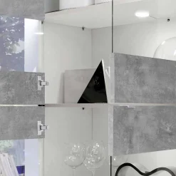 Schrank Vitrine Endion