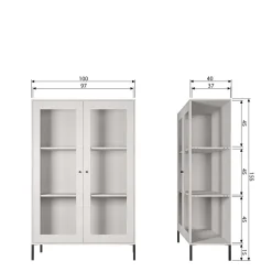Schrank Vitrine Jalana