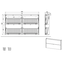 Schuhschrank Lastania