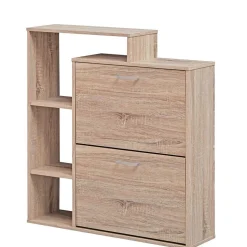 Schuhschrank mit Regal Nena