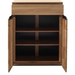 Schuhschrank teilmassiv Sisam