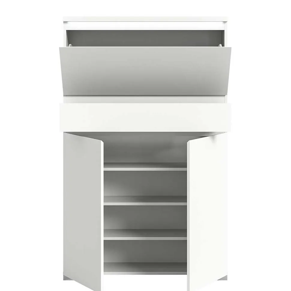 Schuhschrank weiß modern Filicudio