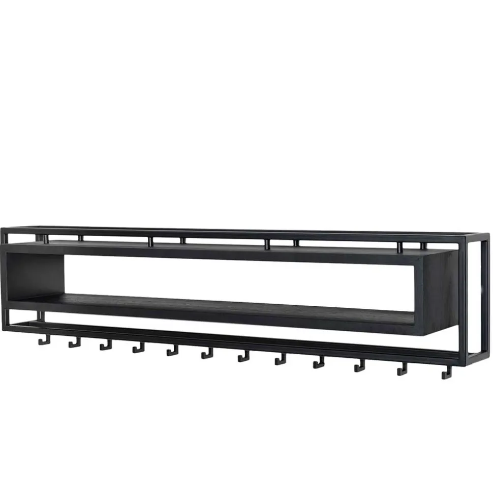 Schwarze Hängegarderobe Auricos