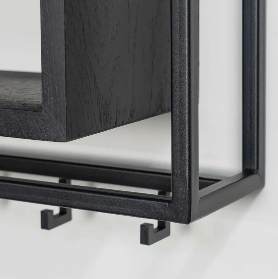 Schwarze Hängegarderobe Auricos