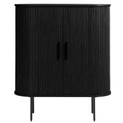 Schwarzes Highboard Sumatri