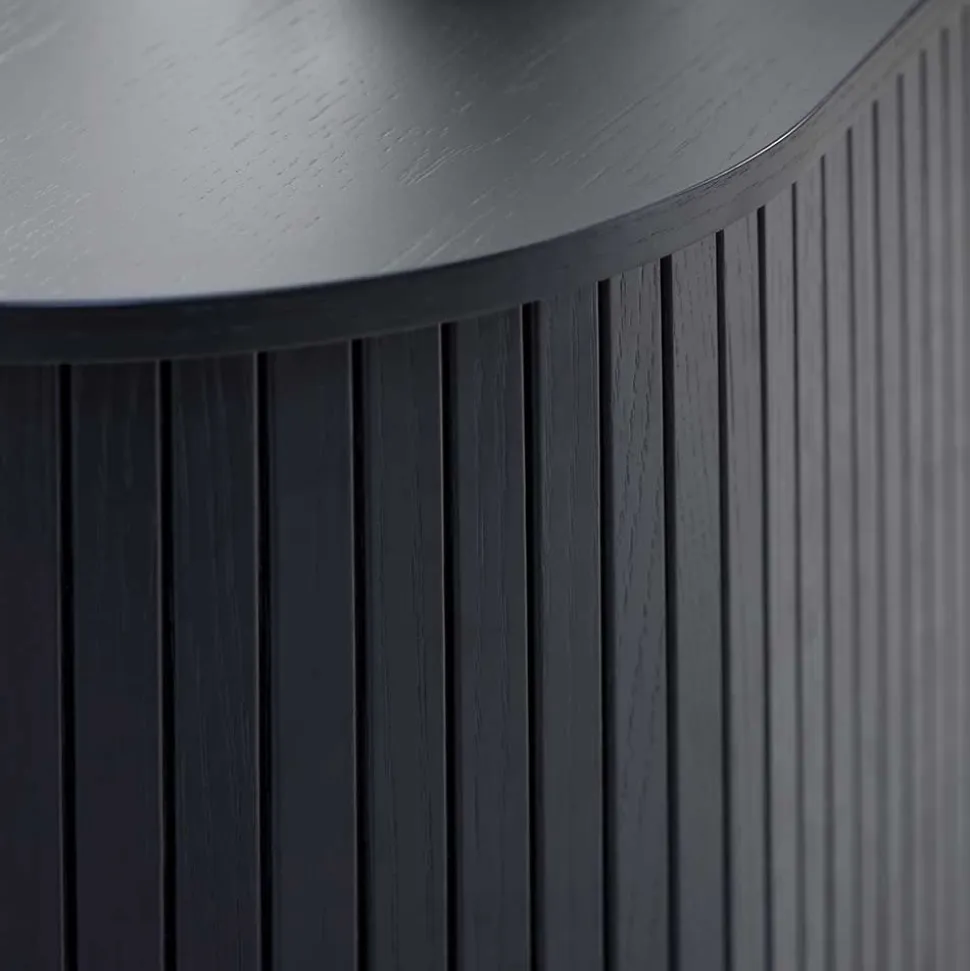 Schwarzes Highboard Sumatri