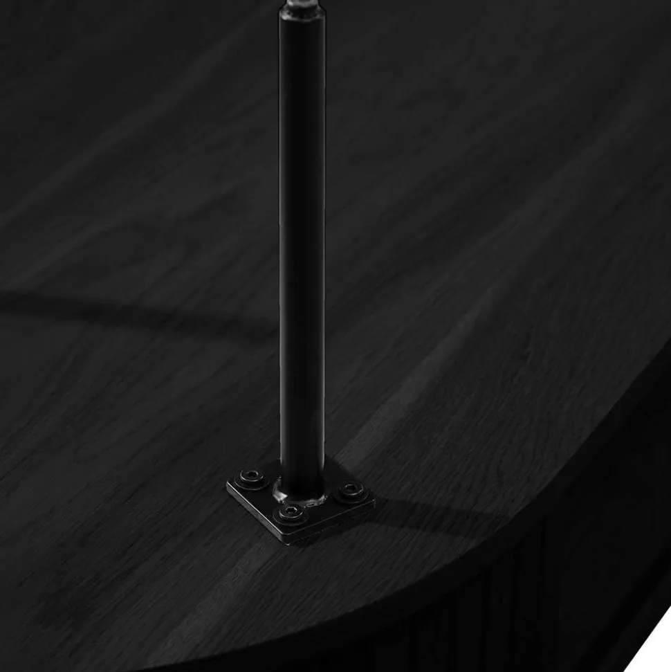 Schwarzes Highboard Sumatri