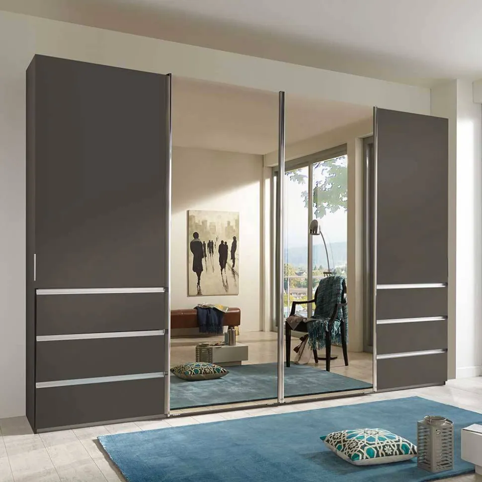 Schwebetürenkleiderschrank Mariolona