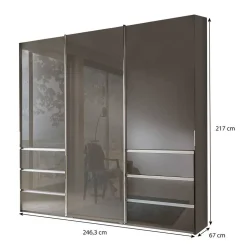 Schwebetuerenschrank Gronas