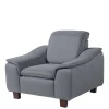 Sessel Jeansblau Stoff Rocket
