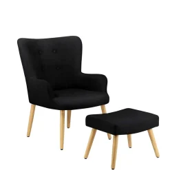Sessel mit Fußhocker Hammuel