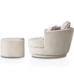 Sessel mit Hocker Anyel