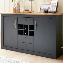Sideboard mit Flaschenfach Saridio